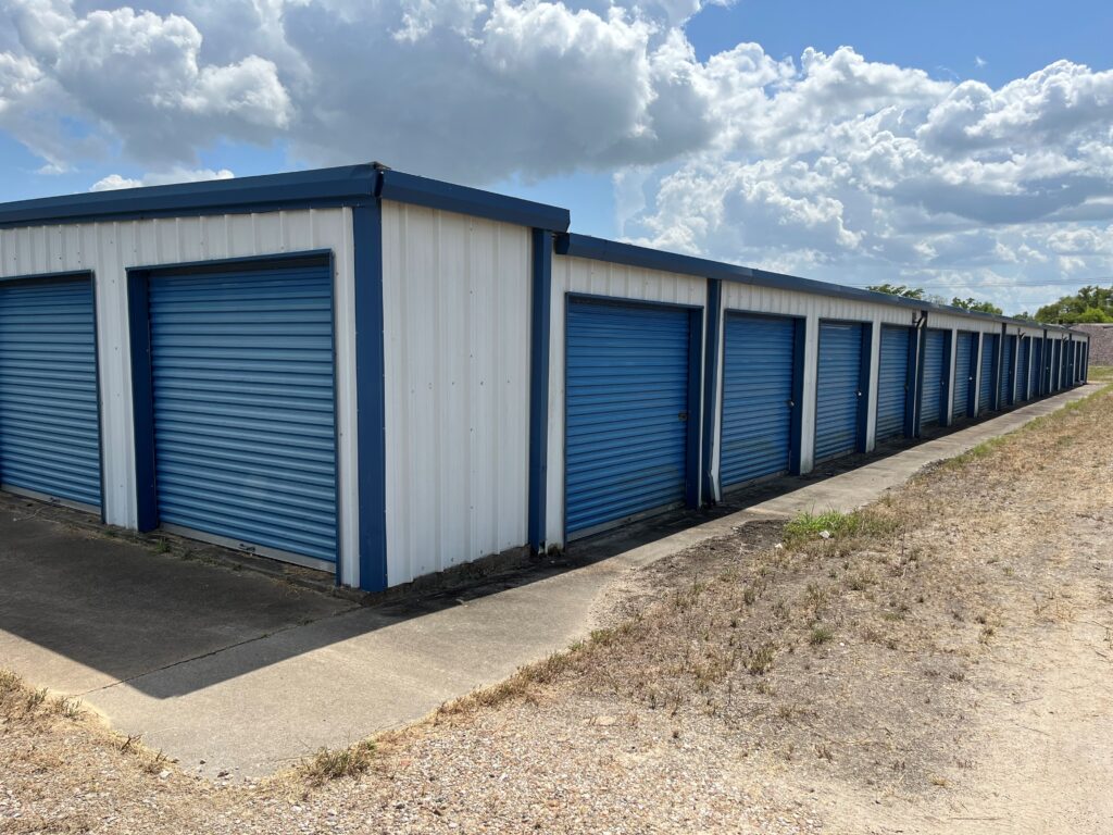 Quick Go Storage facility entrance in Angleton Texas